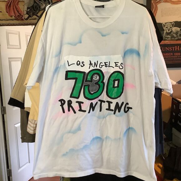AssPizza Los Angeles 730 Printing 6/28 Pop Up Stussy Repurposed Tee1/1 Xl